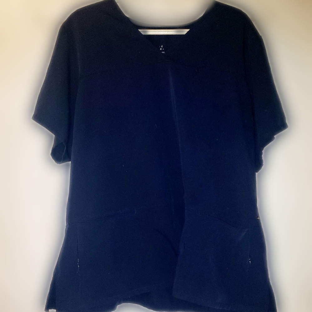 Jockey Brand Navy Blue Scrub Top Size 2X